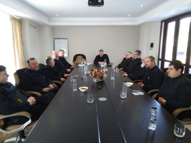 Şedinţa Consiliului duhovnicesc al Protopopiatului Moineşti