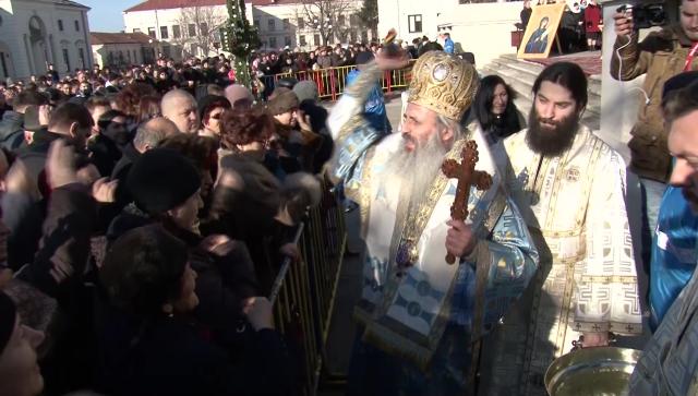 (Video) Botezul Domnului la Catedrala Mitropolitană din Iași