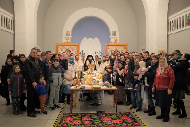 Părintele Episcop Macarie, în vizită misionară la românii din Danemarca