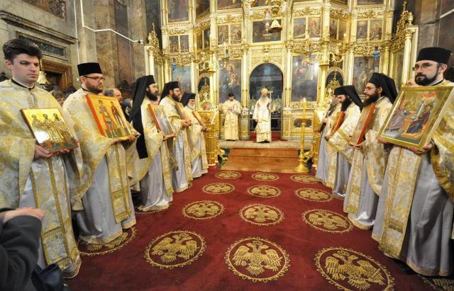 Slujiri arhiereşti în Mitropolia Moldovei şi Bucovinei