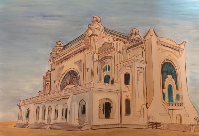 Elevii seminarului teologic de la Mănăstirea Neamţ participă la Festivalul de artă din Bitola, Macedonia