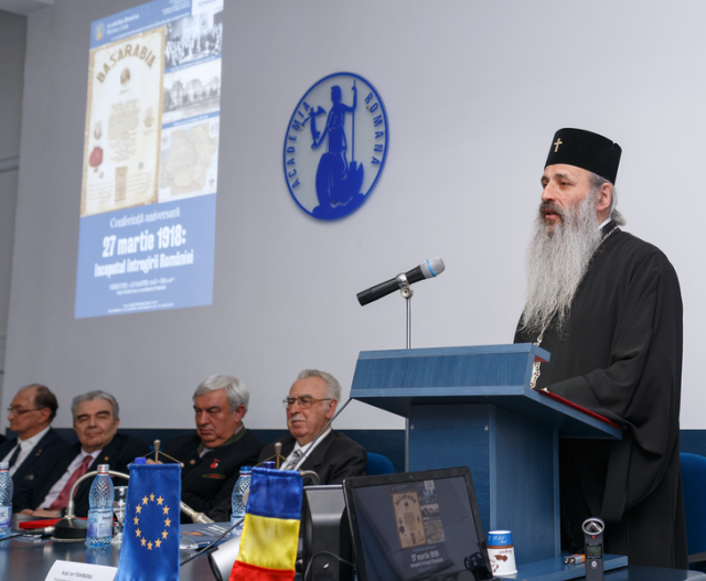IPS Teofan: „Contribuţia Academiei Române este absolut necesară pentru îndeplinirea dezideratului: unirea Basarabiei cu România“