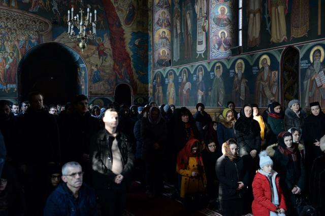 Liturghie arhierească la vechea Catedrală Mitropolitană din Iaşi
