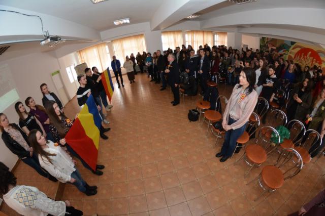 Unirea Basarabiei cu România, marcată la Liceul „Petru Poni” din Iaşi