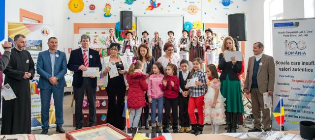 Spectacol omagial în cadrul proiectului „100 mărturii despre credință și unire, prietenie și iubire” dedicat Centenarului Marii Uniri