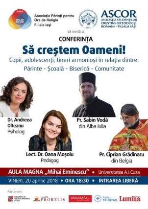 Conferința ASCOR Iași - „Să creștem Oameni!”
