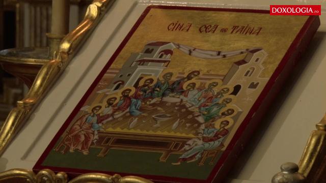 (Video) Sfânta Liturghie cu arhiereu în Joia Mare