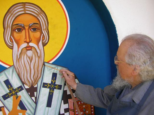 Arhimandritul Vartolomeu Florea († 1 aprilie 2018) – Pictorul Sihăstriei (Galerie FOTO)