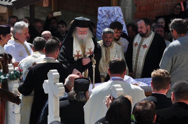 Părintele Vasile Adiaconiței a fost înmormântat