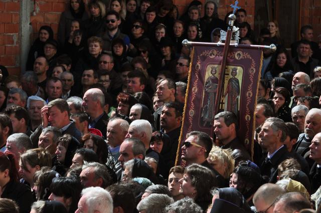 Părintele Vasile Adiaconiței a fost înmormântat