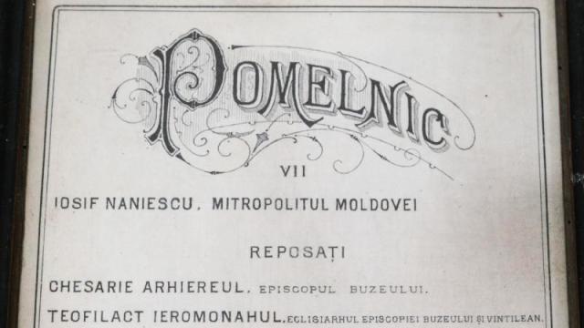 (Video) Recunoștința este memoria inimii - pomelnicul Mitropolitului Iosif Naniescu