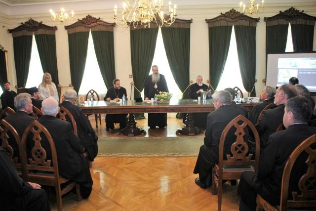 Conferința semestrială de primăvară cu preoții din Protopopiatul Pașcani la Palatul Ruginoasa