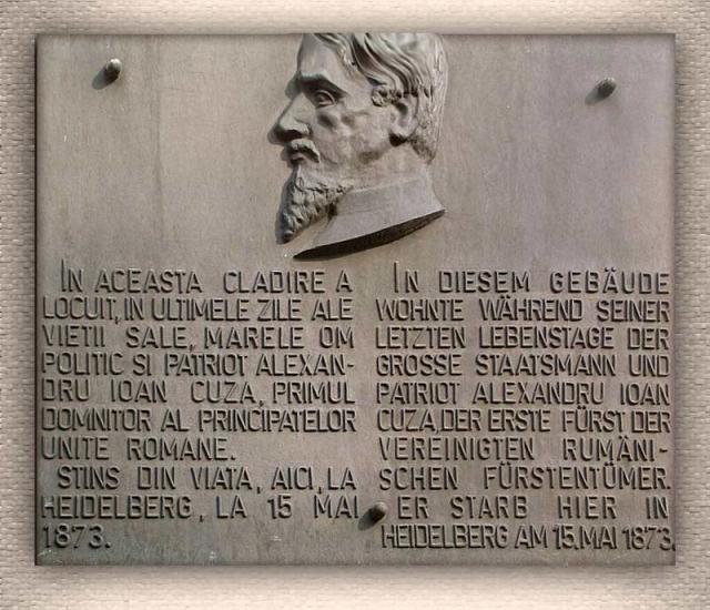 Pe urmele pribeagului Domnitor Cuza, la Heidelberg