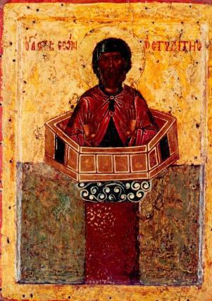 Rugăciunea Sfântului Simeon învie pe ucenicul Conon