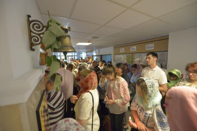 Paraclisul „Sfânta Treime” al Spitalului Providența a fost târnosit