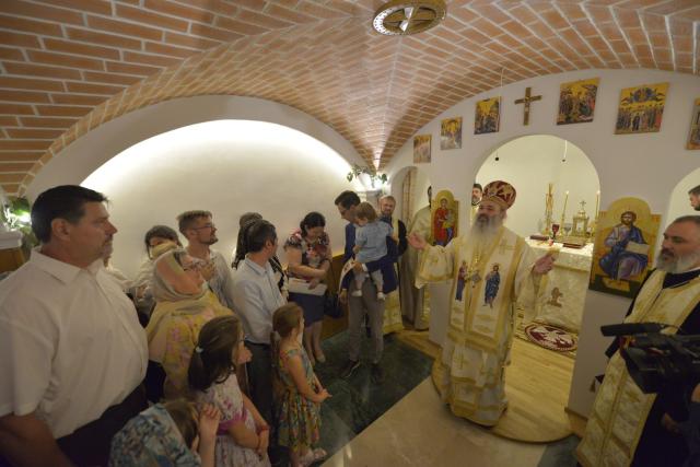 Paraclisul „Sfânta Treime” al Spitalului Providența a fost târnosit