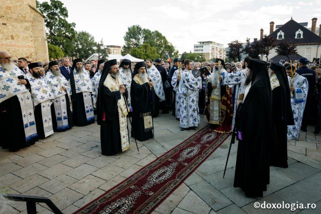 Proclamare la Piatra-Neamț a canonizării Sfântului Gheorghe Pelerinul: „Acest om a fost stâlp și prezență a lui Dumnezeu în viața cetății”