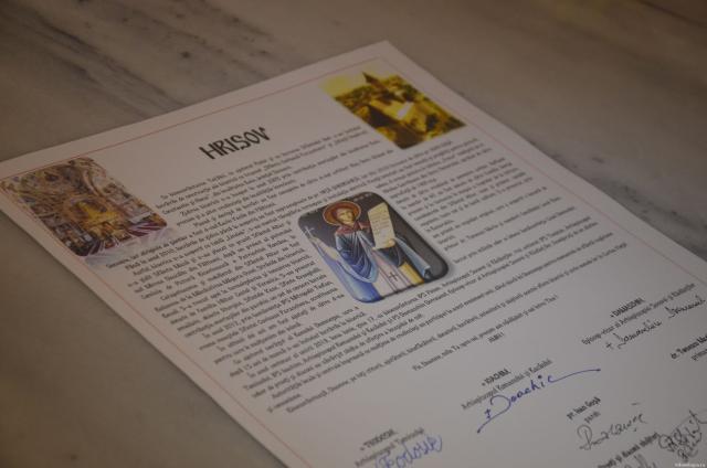 Biserica „Sfânta Cuvioasă Parascheva” din localitatea Baia a primit veșmânt de har și binecuvântare