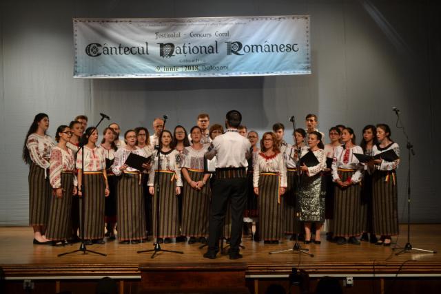 Parohia „Sfântul Ioan Botezătorul” din Botoşani, la Festivalul Concurs Coral de Cântece Naționale Românești
