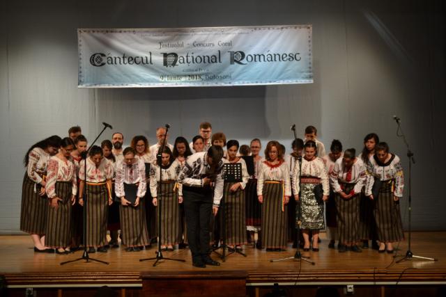 Parohia „Sfântul Ioan Botezătorul” din Botoşani, la Festivalul Concurs Coral de Cântece Naționale Românești