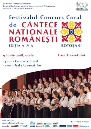 Parohia „Sfântul Ioan Botezătorul” din Botoşani, la Festivalul Concurs Coral de Cântece Naționale Românești