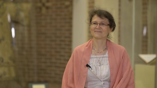 (Video) Conf. Univ. Dr. Maria Alexandru - Interviu Masterclass de Cânt Bizantin, Iași, 2018