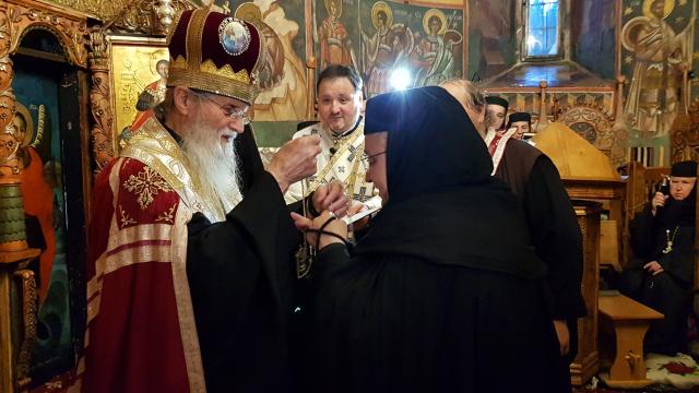 O nouă stareță la Mănăstirea Voroneț