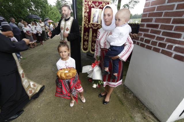 Mica parohie Homiceni din Protopopiatul Piatra-Neamț și-a sărbătorit cel de-al doilea ocrotitor