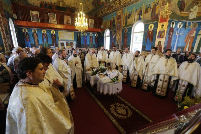 Mica parohie Homiceni din Protopopiatul Piatra-Neamț și-a sărbătorit cel de-al doilea ocrotitor