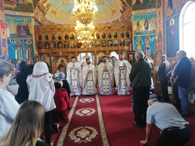 Mica parohie Homiceni din Protopopiatul Piatra-Neamț și-a sărbătorit cel de-al doilea ocrotitor