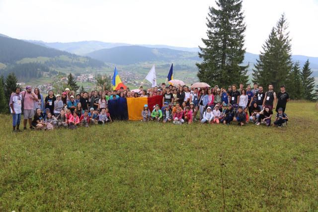 Tabăra „La poalele Călimanilor” Bilbor, Harghita: peste 200 de participanți la a doua ediție