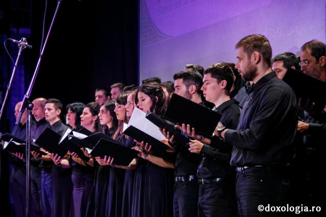 Public numeros, la Concertul de Muzică Bizantină Cultă Vocal-Instrumentală de la Iași