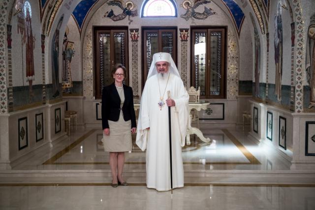 Ambasadorul Austriei în România, în vizită de prezentare la Patriarhia Română