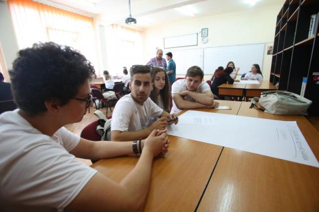 Ateliere cu tinerii în prima zi a ITO 2018
