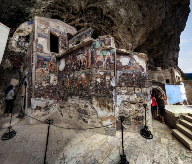 Mănăstirea Sümela își va deschide porțile după trei ani de restaurări
