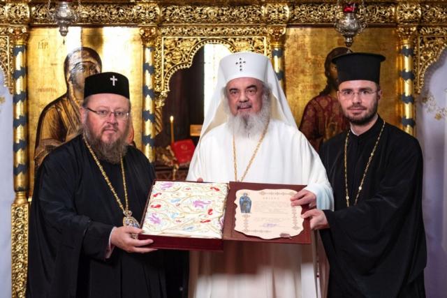 Părintele Patriarh Daniel a primit vizita Mitropolitului de Ruse