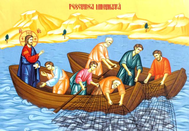 (Video) Duminica a 18-a după Rusalii (Pescuirea minunată)