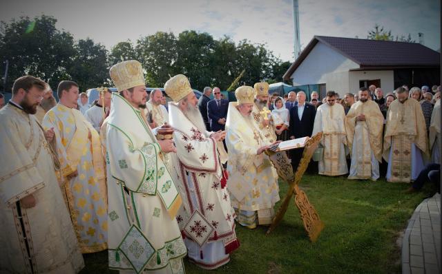 (Video) Sfințire de biserică la Dondușeni, Republica Moldova