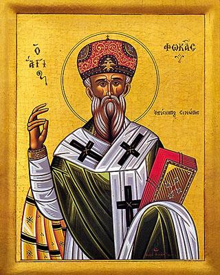 Sfântul Sfințit Mucenic Foca, Episcopul de Sinope