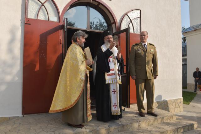 Sfințire de clopotniță la biserica Cercului Militar Botoșani