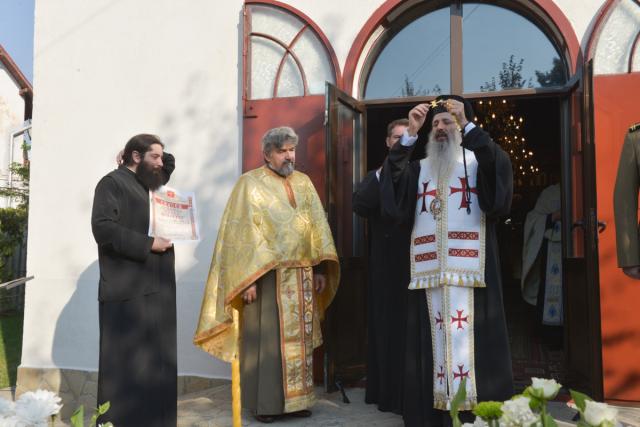Sfințire de clopotniță la biserica Cercului Militar Botoșani