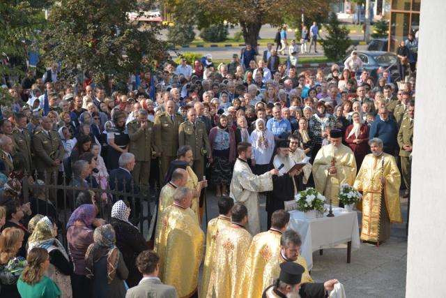 Sfințire de clopotniță la biserica Cercului Militar Botoșani