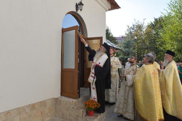 Sfințire de clopotniță la biserica Cercului Militar Botoșani