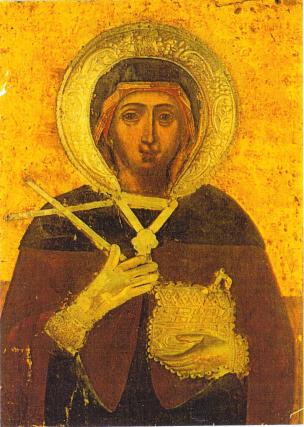 Sfânta Ermioni, una dintre fiicele Sfântului Apostol Filip