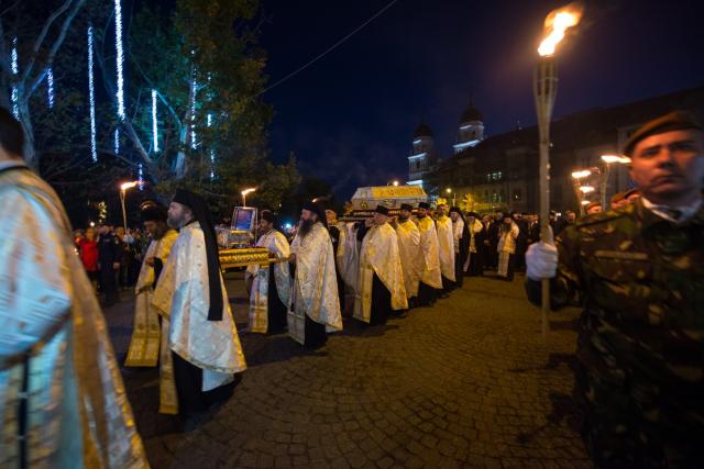 Hramul Sfintei Parascheva: 23.000 de pelerini au străbătut „Calea Sfinților” la Iași