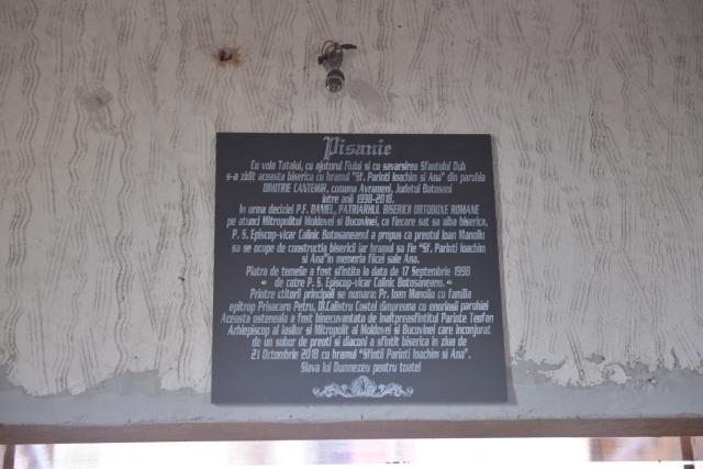 Sfințire de biserică la Avrămeni: „Domnul Hristos nu dorește să rămână cu forța în viața noastră”