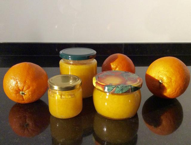 Dulceață de portocale cu vanilie