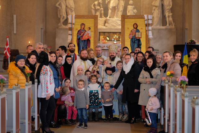 Părintele Episcop Macarie a vizitat comunitățile românești din Danemarca