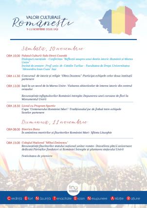 Proiectul „Valori culturale românești”, la ediție aniversară