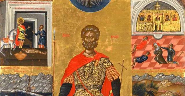 Acatistul Sfântului Mare Mucenic Mina
